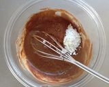 バレンタイン☆米粉で簡単濃厚ブラウニー。作り方5写真