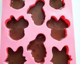 型抜きで簡単バレンタインチョコ♡作り方1写真