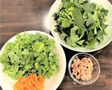 菜の花入り納豆和え作り方1写真