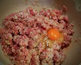 デミチーズハンバーグ(#>↺≦@)❩wノ作り方4写真
