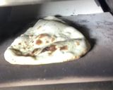 ピザ釜でナン、生地はＨBで作り方10写真