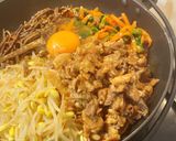 【すき焼き鍋で】石焼き風ビビンバ作り方5写真