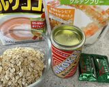 簡単レンジでオートミール&米粉チョコパン作り方1写真