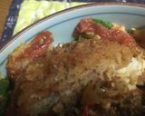 トマト玉とじかつ丼作り方5写真