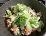 簡単 鶏もも肉と長ネギのポン酢炒め作り方3写真