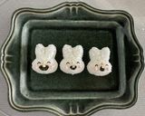 簡単 幼稚園 おにぎり うさぎさん作り方3写真