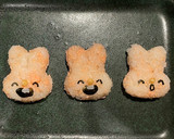 簡単 幼稚園 おにぎり うさぎさん作り方6写真
