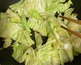 お好み焼き風！豚肉とキャベツ炒め作り方4写真