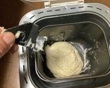 ピザ釜でナン、生地はＨBで作り方5写真