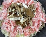 簡単！豚肉と千切りキャベツの蒸ししゃぶ作り方2写真