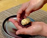 秒速で完成！3色のオートミールおはぎ作り方4写真