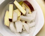 お一人様☆きな粉甘味噌根菜たっぷり野菜炒作り方5写真