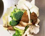 お一人様☆きな粉甘味噌根菜たっぷり野菜炒作り方9写真