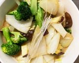 お一人様☆きな粉甘味噌根菜たっぷり野菜炒作り方16写真
