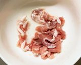 きな粉上海焼きそば味豚こま大根青椒肉絲風作り方1写真