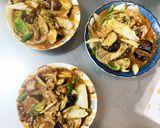 きな粉上海焼きそば味豚こま大根青椒肉絲風作り方15写真