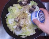 生姜ポン酢で白菜といわし缶のさっぱり煮作り方3写真