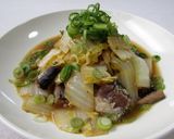 生姜ポン酢で白菜といわし缶のさっぱり煮作り方7写真