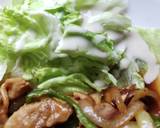 玉ねぎ、ピーマン入り！豚肉の生姜焼き♪作り方5写真