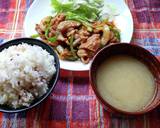 玉ねぎ、ピーマン入り！豚肉の生姜焼き♪作り方7写真
