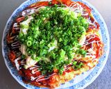ネギまみれお好み焼き作り方11写真