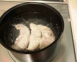 ささみと大葉ときゅうりの梅肉和え　簡単作り方3写真