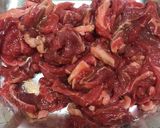 牛肉とトマトのふんわり玉子炒め♪作り方1写真