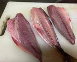アジ２尾で、刺身塩焼きお汁、３度美味しい作り方5写真