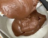 2層仕立てのチョコレートチーズケーキ作り方12写真
