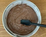 2層仕立てのチョコレートチーズケーキ作り方13写真