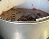 2層仕立てのチョコレートチーズケーキ作り方14写真