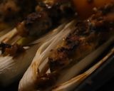 長葱の味噌つくねボート作り方2写真