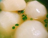 かぶの皮を剥き　出汁で煮る作り方2写真