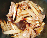 お弁当★牛肉とごぼうと舞茸の煮物★作り方8写真
