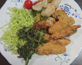 春菊のごまとおかかとえごま和え作り方6写真