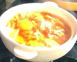 高野豆腐のチゲ鍋作り方8写真
