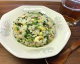 高菜チャーハン(生の葉っぱで)作り方6写真