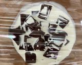 2層仕立てのチョコレートチーズケーキ作り方3写真
