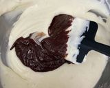 2層仕立てのチョコレートチーズケーキ作り方9写真