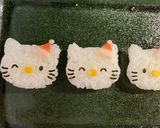 簡単 幼稚園 おにぎり キティちゃん作り方8写真