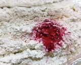 透明保存袋で混ぜて作るクッキー レッド作り方3写真