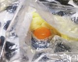 透明保存袋で混ぜて作るクッキー レッド作り方9写真