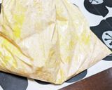 透明保存袋で混ぜて作るクッキー レッド作り方12写真