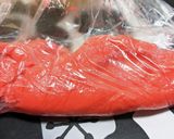透明保存袋で混ぜて作るクッキー レッド作り方13写真