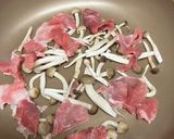 豚✖ベーコン炒め作り方1写真