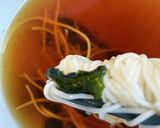簡単　わかめ梅そうめん作り方12写真