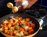 高野豆腐で酢豚作り方9写真