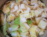 簡単！地味だが美味！白菜と塩昆布のスープ作り方2写真