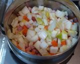 たっぷり野菜のトマトクリームスープ作り方4写真
