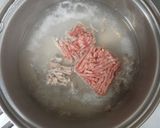☆素材の色で☆かぼちゃと豚ひき肉の塩煮作り方3写真